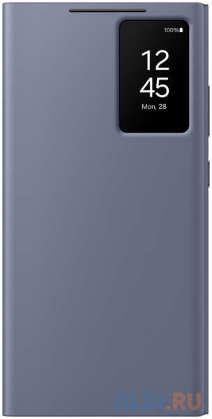 Чехол (флип-кейс) Samsung для Samsung Galaxy S24 Ultra Smart View Wallet Case S24 Ultra фиолетовый (EF-ZS928CVEGRU) 4346866965