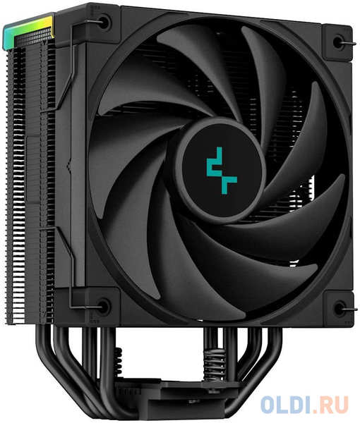 Вентилятор для процессора DeepCool AK400 ZERO DIGITAL Socket 1700/115X/1200/AM5/AM4, 120mm, 1850rpm, 28 дБА, 220W, PWM 4-pin, Al-Cu (R-AK400-BKADMN-G) 4346867353