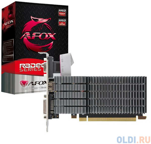 Видеокарта Afox R5 220 1GB DDR3 64bit DVI HDMI (AFR5220-1024D3L5-V2) RTL 4346868218