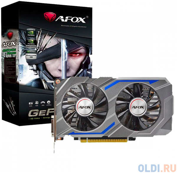 Видеокарта Afox GeForce GTX 1650 GTX1650 4GB GAMING 4096Mb 4346868222