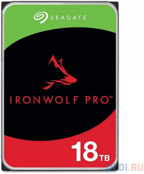 Жесткий диск Seagate SATA-III 18TB ST18000NT001 NAS Ironwolf Pro 512E (7200rpm) 256Mb 3.5″ 4346868479