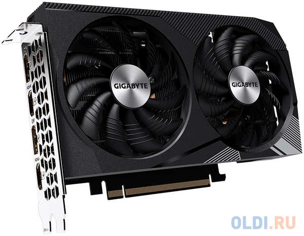 Видеокарта Gigabyte PCI-E nVidia GeForce RTX 3060 12Gb WINDFORCE OC (GV-N3060WF2OC-12GD 2.0)