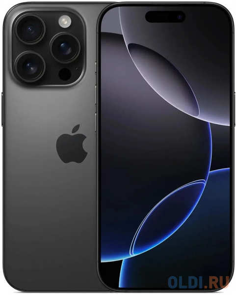 Смартфон Apple iPhone 16 Pro 128Gb Black Titanium Черный Титан A3294 MYLN3ZA/A 4346870736