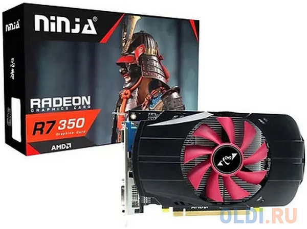 SINOTEX Ninja Видеокарта Ninja (Sinotex) R7 350 2GB GDDR5 128bit VGA DVI HDMI 1FAN RTL 4346871089