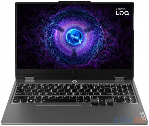 Ноутбук LENOVO LOQ 15IRX9 i7 13650HX/16Gb/1Tb SSD/15.6″ IPS FHD/4060 8Gb/noOS/grey 4346871304