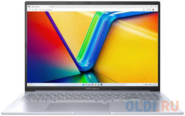 Ноутбук ASUS Vivobook 16X M3604YA-MB257 Ryzen 5 7430U/16Gb/512Gb SSD/16″ IPS WUXGA/VGA int/noOS/silver 4346871310