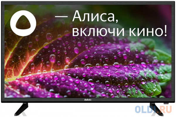 Телевизор LED BBK 43″ 43LEX-7259/FTS2C (B) Яндекс.ТВ FULL HD 50Hz DVB-T2 DVB-C WiFi Smart TV (RUS)