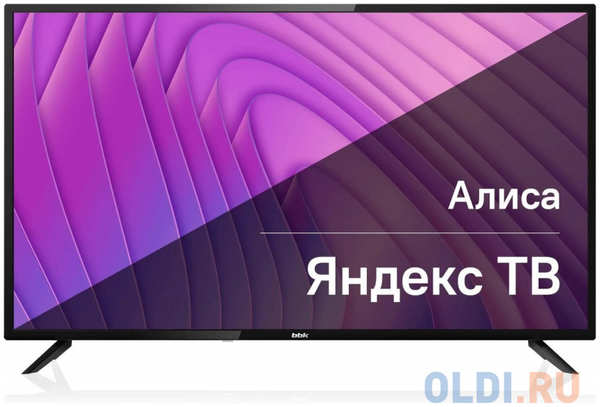 Телевизор LED BBK 40″ 40LEX-7249/FTS2C (B) YaOS черный FULL HD 60Hz DVB-T2 DVB-C DVB-S2 USB WiFi Smart TV (RUS) 4346871631