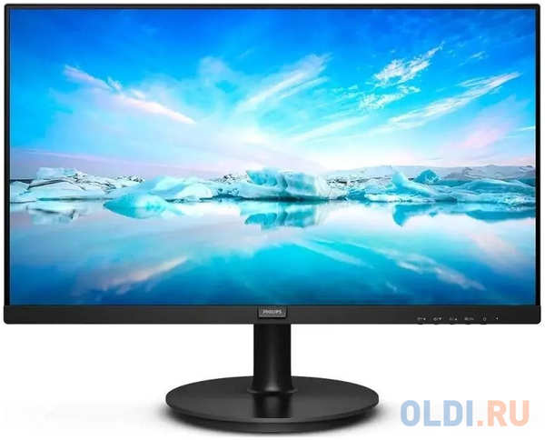 LCD PHILIPS 21.5″ 221V8 {VA 1920x1080 75Hz 4ms 8bit 4000:1 200cd 250cd DVI HDMI1.4 VESA}