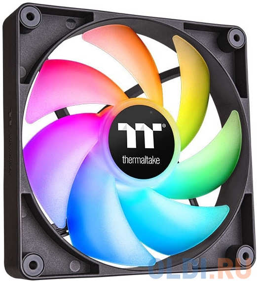 Вентилятор для корпуса Thermaltake CT120 Sync ARGB 120х120x25 черный 4-pin 25.8дБ (упак.:2шт) (CL-F149-PL12SW-A) Ret 4346871938