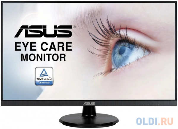 Монитор Asus 27″ VA27DQFS черный IPS LED 1ms 16:9 HDMI M/M матовая HAS Piv 300cd 178гр/178гр 1920x1080 100Hz VGA DP FHD USB 5.8кг 4346872633