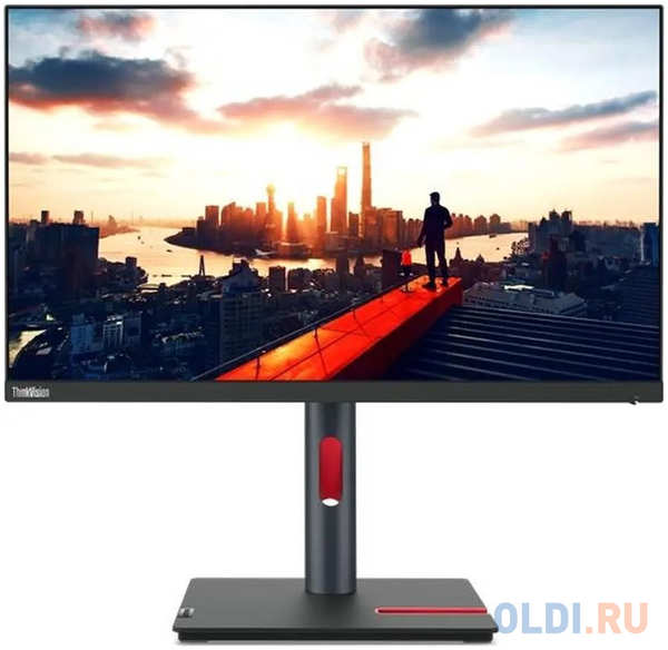 Монитор Lenovo 23.8″ ThinkVision P24h-30 черный IPS LED 4ms 16:9 HDMI матовая HAS Piv 300cd 178гр/178гр 2560x1440 60Hz DP 2K USB 5.7кг 4346872635