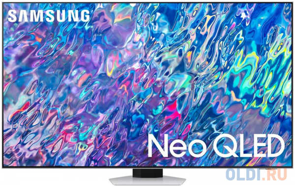 Телевизор ЖК 85'' Samsung/ 85″, NeoQLED, Ultra HD, Tizen Smart TV, 120 Hz, HDR10+, Wi-Fi, Voice, DVB-T2/C/S2, Bluetooth, CI+(1.4), Free