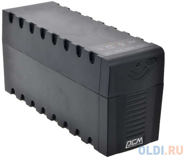 ИБП Powercom RPT-600AP Raptor 600VA/360W AVR,USB (3 IEC) черный 434687340