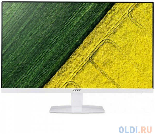 Монитор 27″ ACER HA270Ewi White (IPS, 1920x1080, D-sub+HDMI, 1 ms, 178°/178°, 250 cd/m, 1000:1, 100Hz) 4346874043