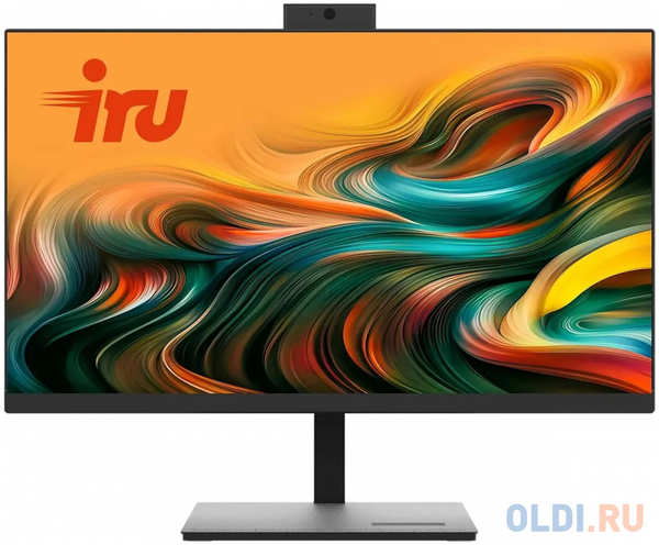 Моноблок IRU Office 23IH6 23.8″ Full HD i5 12400 (2.5) 16Gb SSD1Tb UHDG 730 Free DOS WiFi BT Spk 120W Cam черный 1920x1080 (RUS) 4346874148