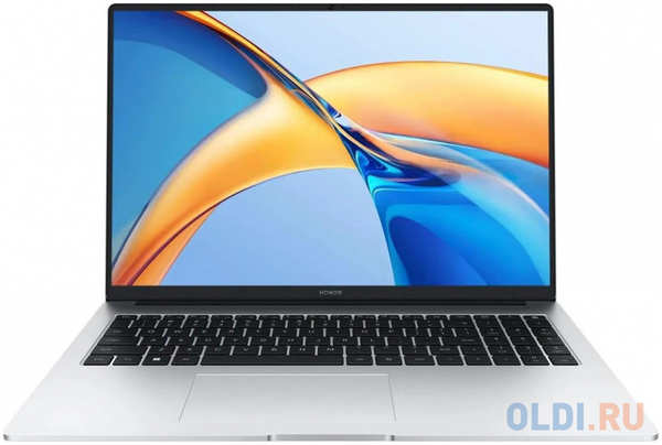 Ноутбук 16″ IPS FHD HONOR MagicBook X16 silver (Ryzen 5 7640HS/16Gb/512Gb SSD/VGA int/noOS) (5301AJYF)