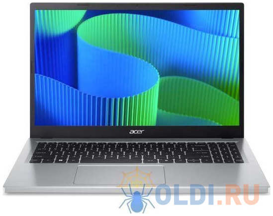 Ноутбук Acer Extensa 15 EX215-34-36NE Core i3 N305 8Gb SSD512Gb Intel UHD Graphics 15.6″ IPS FHD (1920x1080) Windows 11 Home silver WiFi BT Cam (