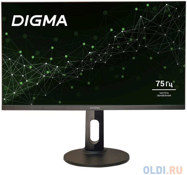 Монитор Digma 27″ Progress 27P505Q черный IPS LED 5ms 16:9 HDMI M/M матовая HAS 350cd 178гр/178гр 2560x1440 75Hz FreeSync DP 2K 6.05кг 4346874910