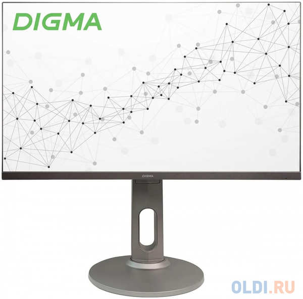 Монитор Digma 27″ Progress 27P705Q черный IPS LED 5ms 16:9 HDMI M/M матовая HAS 300cd 178гр/178гр 2560x1440 75Hz FreeSync DP 2K 6.1кг 4346876064