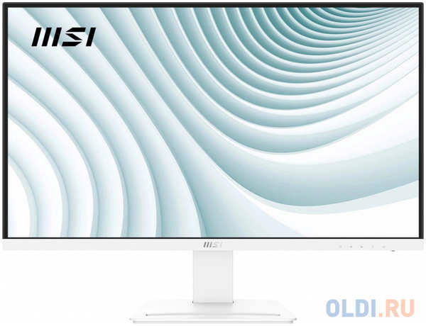 Монитор MSI 27″ Pro MP273AW белый IPS LED 16:9 HDMI M/M матовая 1000:1 300cd 178гр/178гр 1920x1080 100Hz VGA DP FHD 3.9кг 4346876065