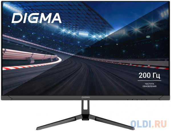 Монитор Digma 23.8″ Overdrive 24P410F черный IPS LED 2ms 16:9 HDMI матовая 300cd 178гр/178гр 1920x1080 200Hz G-Sync FreeSync DP FHD USB 3.7кг 4346876083