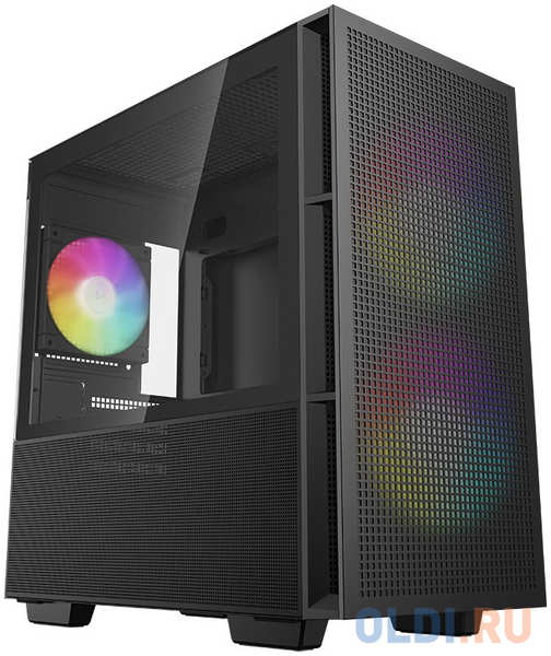 Корпус ПК без блока питания/ Deepcool Case CH360 Digital