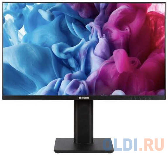 IRBIS MIR View 24 23.8'' LED Monitor 1920x1080, 16:9, IPS, 300 cd/m2, 1000:1, 5ms, 178°/178°, VGA, HDMI, DP, Audio output, 75Hz, наклн, внут 4346876326