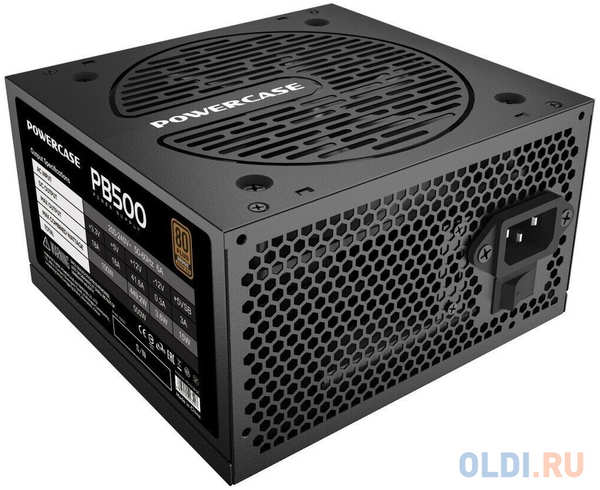 Powercase PB500 (80 Plus Bronze, ATX 2.31, 500W, APFC, DC-DC, 120mm Fan) / PS-500B-DC 4346876691