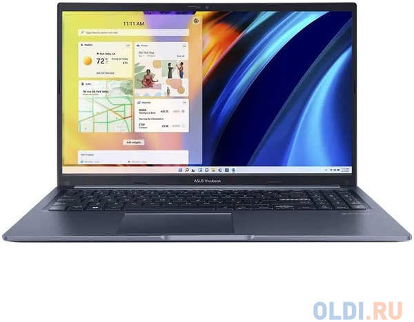 Ноутбук 15.6″ IPS FHD ASUS X1502ZA-BQ2342 (Core i7 12700H/16Gb/512Gb SSD/VGA int/noOS) (90NB0VX1-M03750)