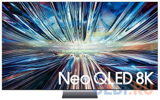 Телевизор ЖК 75'' Samsung/ 75″, NeoQLED, 8K, Tizen Smart TV, 120Hz (Up to 144Hz), HDR10+, Wi-Fi, Voice, DVB-T2/C/S2, Bluetooth, CI+(1.4