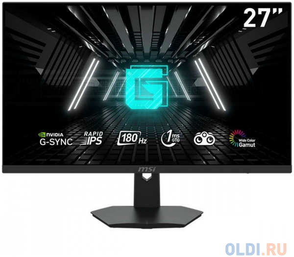 MSI Монитор/ Монитор G274F 27'' 1920x1080, IPS, 178/178, 1мс, 250nit, 180Hz, DP/2HDMI, noUSB, T, 1y