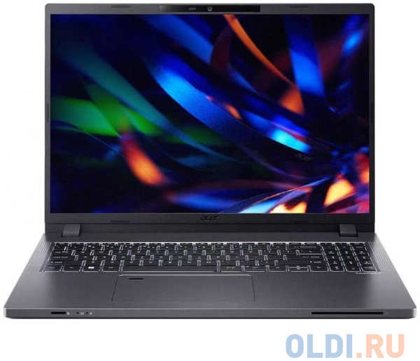 Ноутбук/ ACER TravelMate TMP216-51-72EX 16″(1920x1200 (матовый) IPS)/Intel Core i7 1355U(Ghz)/32768Mb/512PCISSDGb/noDVD/Int:Intel HD/Cam/BT/WiFi 4346877104