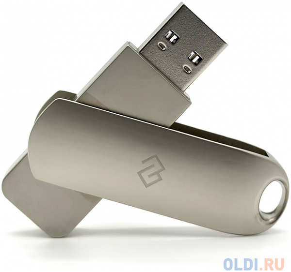 Флеш Диск Digma 256Gb DRIVE3 DGFUM256A30SR USB3.0 серебристый 4346877153