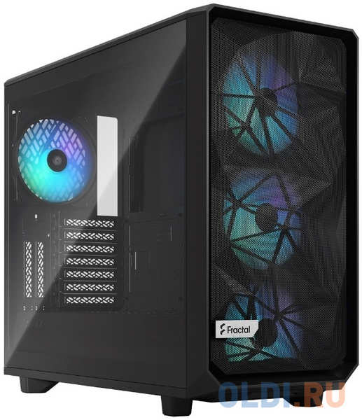 Корпус ПК без блока питания/ Fractal Design Case Meshify 2 RGB Black 4346877191