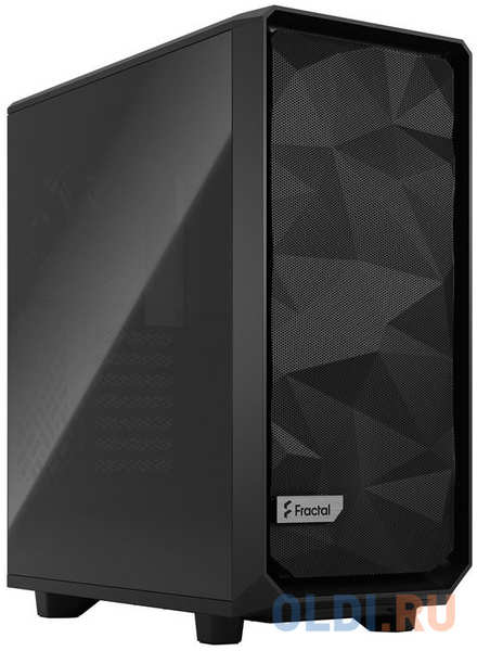 Корпус ПК без блока питания/ Fractal Design Case Meshify 2 Compact Black 4346877192