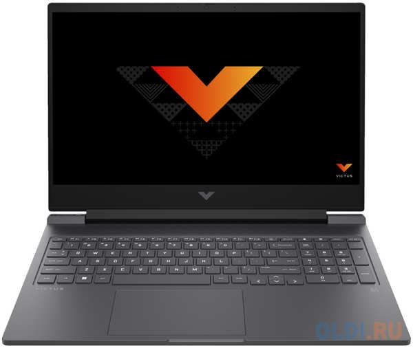 Ноутбук HP Victus Victus Gaming Laptop 16-r0028nia 16.1″ 1920x1080/Intel Core i5-13500H/RAM 16Гб/SSD 512Гб/NVIDIA® GeForce RTX™ 3050/ENG|RUS/DOS 4346877337