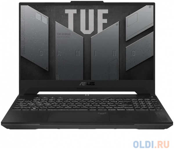 ASUS TUF Gaming A15 FA507NU-LP101 AMD Ryzen 5 7535HS 3300MHz/15.6″/1920x1080/16GB/512GB SSD/NVIDIA GeForce RTX 4050 6GB/Wi-Fi/Bluetooth/Без ОС (9