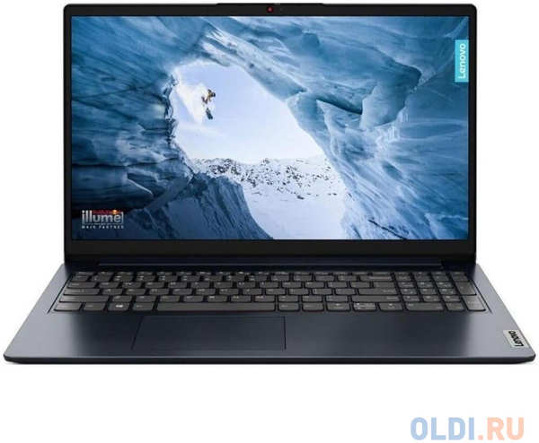 Ноутбук 15.6″ HD LENOVO IdeaPad 1 blue (Cel N4020/8Gb/256Gb SSD/VGA int/noOS) ((82V700DLFE)) 4346877932