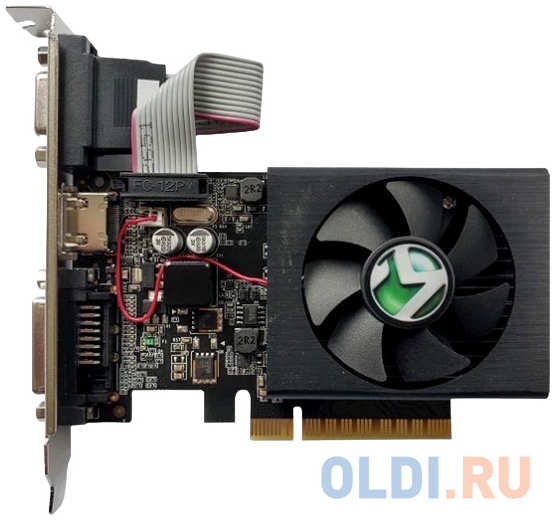 Видеокарта MAXSUN GeForce GT 730 4 ГБ 64-bit HDMIx1/DVI/VGA (GT730 Power hammer 4G)