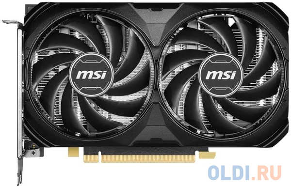 Видеокарта MSI PCI-E 4.0 RTX 4060 Ti 8G VENTUS 2X BLACK E1 NVIDIA GeForce RTX 4060TI 8Gb 128bit GDDR6 2535/18000 HDMIx1 DPx3 HDCP Ret 4346878126