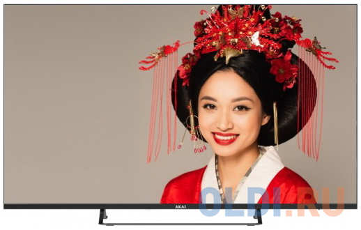 ЖК телевизор AKAI UHD Смарт 50 дюймов, черный 4346878240