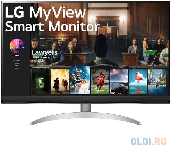 Монитор 31.5″ LG MyView 32SQ700S-W 4346878524