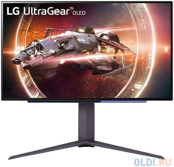 Монитор LG 26.5″ UltraGear 27GS95QE-B OLED LED 16:9 HDMI матовая HAS Piv 275cd 178гр/178гр 2560x1440 240Hz FreeSync Premium Pro DP QHD USB