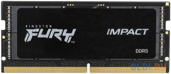 Модуль памяти SO-DIMM DDR 5 DIMM 16Gb PC48000, 6000Mhz, Kingston FURY Impact XMP CL38 (KF560S38IB-16)