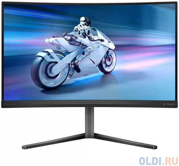 Philips Монитор LCD 27'' 16:9 1920х1080(FHD) VA, Curved, nonGLARE, 280 Hz, 300 cd/m2, H178°/V178°, 3000:1, 80M:1, 16.7M, 1ms, 2xHDMI, DP, Height adj 4346878815