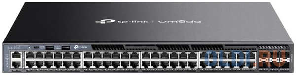 TP-Link SG6654X, Стекируемый управляемый коммутатор 3 го уровня Omada с 48 гигабитными портами и 6 портами SFP+ 4346880316