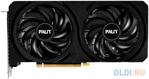 Видеокарта Palit PCI-E 4.0 RTX4060 INFINITY 2 OC NVIDIA GeForce RTX 4060 8Gb 128bit GDDR6 1830/17000 HDMIx1 DPx3 HDCP Ret