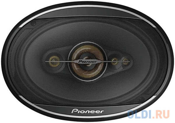 Колонки автомобильные Pioneer TS-A6998S 750Вт 93дБ 4Ом 15x23см (6x9дюйм) (ком.:2кол.) коаксиальные пятиполосные