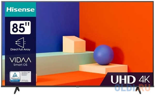 Телевизор UHD 4K 85″ 85A6K HISENSE